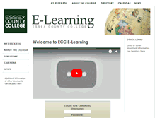 Tablet Screenshot of elearning.essex.edu