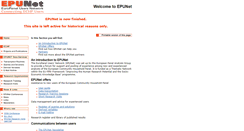Desktop Screenshot of epunet.essex.ac.uk